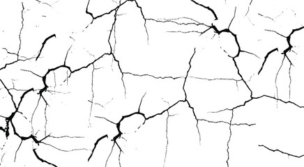 Vector grunge cracked texture background. grunge design crack texture background.  EPS 10