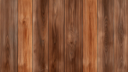 Naklejka premium Rich brown wooden texture with smooth grain and natural patterns