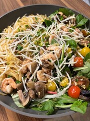 Fresh Salad Pasta with Vibrant Vegetables