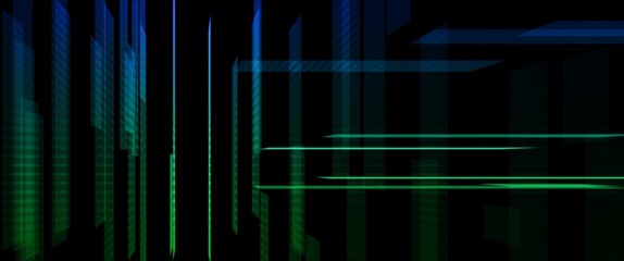 dark abstract blue and green background