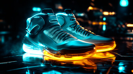 ice skates on the street