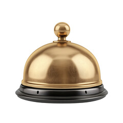 Service ring bell isolated on transparent background