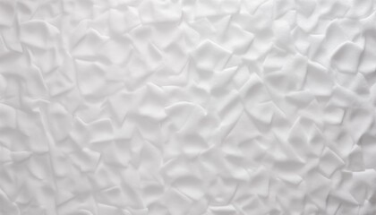 white crumpled paper texture