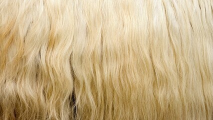 Close-up of flowing blonde hair creating a textured and silky abstract background