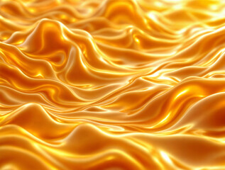 Fototapeta premium Golden honey waves flowing like a river, symbolizing richness and nature’s gift.