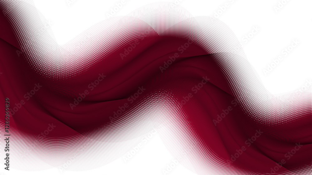 Poster Abstract wave background paper cut style. Swirl and wavy Creative Background Design. blur fluid gradient Template Design for Luxury Concept. Smooth bright flow isolate on white background