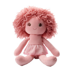 Fototapeta premium pink rag doll