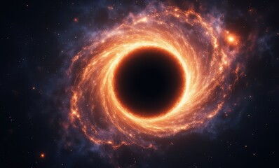 Glowing cosmic black hole phenomenon