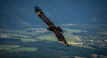 eagle in the sky