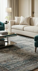 living room with sofa,  furniture, interior, couch, leather, room, chair, home, armchair, design, comfortable, 3d, seat, relax, cushion, living, decor, style, pillow,