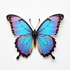 Y2K Chrome Butterfly Laptop Skin Holographic Trendy Aesthetic

