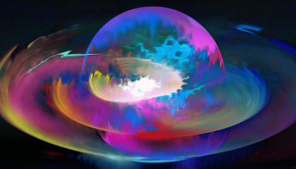 Obraz premium 抽象的イメージ