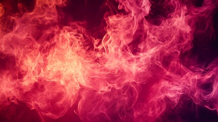 Obraz premium a fire with flames and black background