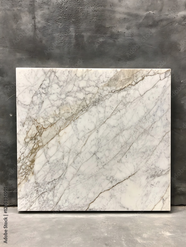 Leinwandbilder elegant marble surface with unique veins and patterns perfect for interior design projects : generat