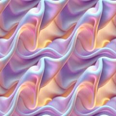Obraz premium Abstract pastel fabric texture with soft folds and gradients