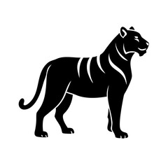 Obraz premium Mystical tiger with intricate ornamentation, ideal for fantasy and spiritual themes.