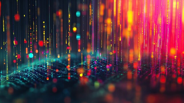 Data sorting. Big data analytics stream. Information classification.