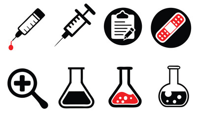 set of laboratory equipment