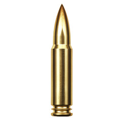 Isolated Golden Bullet - Sharp Precision