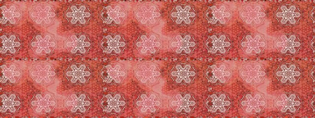 Fashionable fabric pattern. Seamless Tony fabric pattern. Raster illustration. Cute Floral pattern in the small flower.