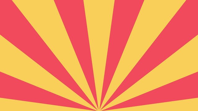 Color-changing Sunburst Background 