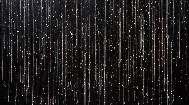 The concept of the matrix. The program code of artificial intelligence. Abstract nanotechnology background. A futuristic concept