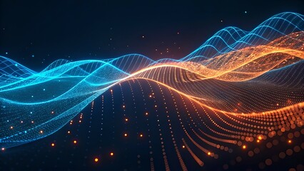 Dynamic Waves of Light in Digital Space