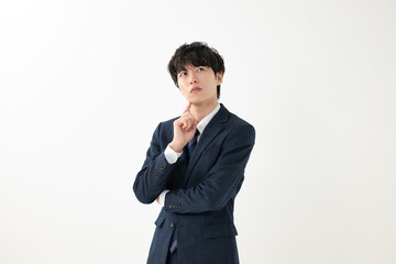 考えるビジネスマン