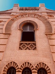old brick building view of the city cadiz