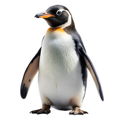 Fototapeta premium Penguin isolated on transparent background