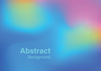 Fototapeta premium abstract iridescent blue and pink gradient texture blur background vector illustration template for presentation, website, poster, flyer, banner, social media, marketing, advertising