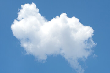 Close up of beautiful cloud abstract in the afternoon