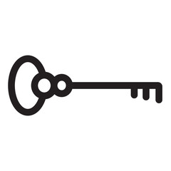 key icon vector