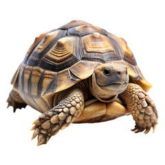 Tortoise isolated on transparent background