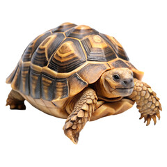 Obraz premium Tortoise isolated on transparent background