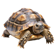 Fototapeta premium Tortoise isolated on transparent background