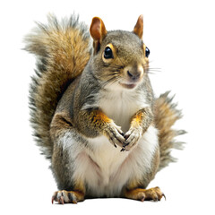 Obraz premium Squirrel isolated on transparent background