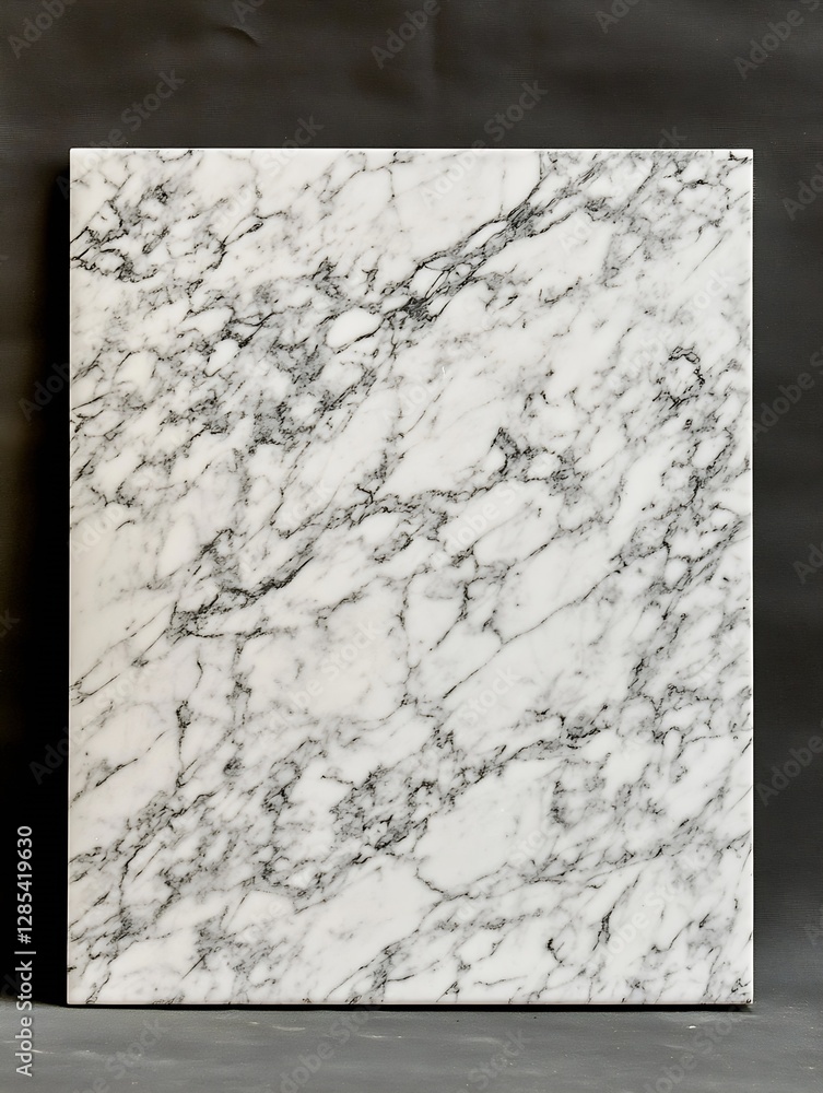 Poster exquisite close up of marble surface with intricate veining and texture : generative ai