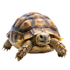 Tortoise isolated on transparent background