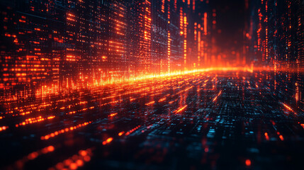 A dynamic display of financial data flows across a high-tech digital interface with glowing numbers graphs and charts representing market trends investment analysis and economic forecasting