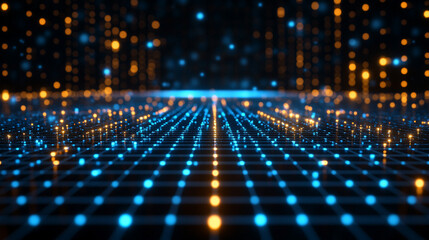 A dynamic display of financial data flows across a high-tech digital interface with glowing numbers graphs and charts representing market trends investment analysis and economic forecasting