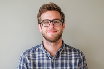 Obraz premium Breathtaking panorama of the mountains in Tennessee during a clear day, Panorama of the mountains in Tennessee