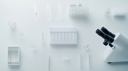 Lipid research in a high-tech laboratory. Featuring lipid breakdown and health impact