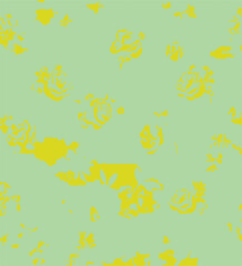 Exotic hand drawn flowers, seamless patterns with floral for fabric, textiles, clothing, wrapping paper, cover, banner, home decor, abstract backgrounds.