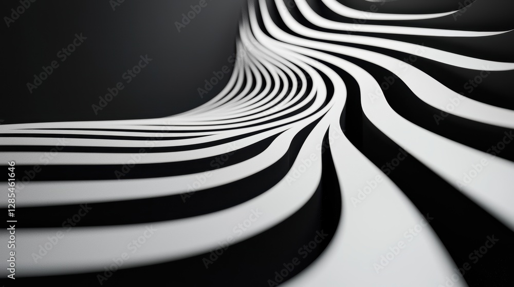 Poster a minimalist design with a single line of code forming a spiral or other intriguing shape, highlight