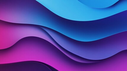 Fototapeta premium Modern abstract gradient cyan purplish blue banner background