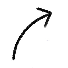 Arrow by fluffy pastel brush