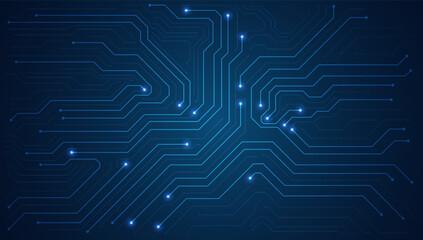 Circuit board. Technology background. Central Computer Processors CPU concept. Motherboard digital chip.
