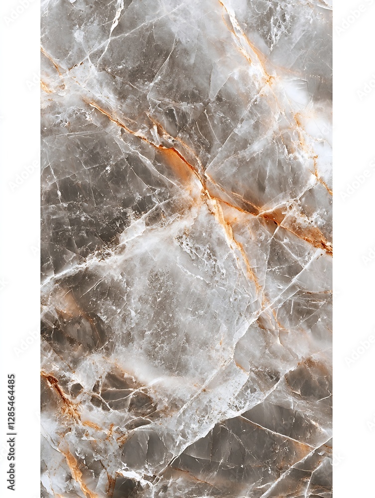 Poster beautiful natural marble stone with elegant veins and patterns : generative ai