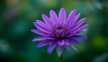 Obraz premium Purple Bloom's Embrace